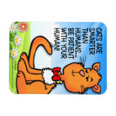 猫頭が切れるは マグネット (横)