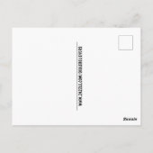 猫頼のバイブルがかわいい絵葉書 ポストカード (裏面)