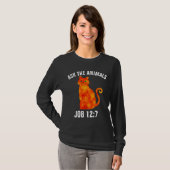 猫頼のTシャツ Tシャツ (正面フル)