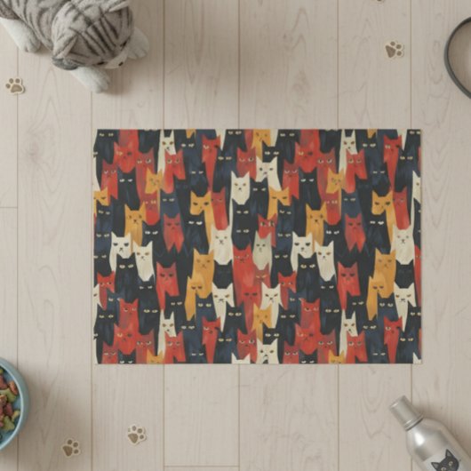 猫顔おもしろいパターン 薄葉紙