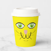 猫顔おもしろい漫画–29034 紙コップ (裏面)