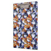 猫顔かわいい柄のペットをコラージュ クリップボード (左)