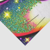 猫顔クローズアップポップ・アートのアート 薄葉紙 (詳細)