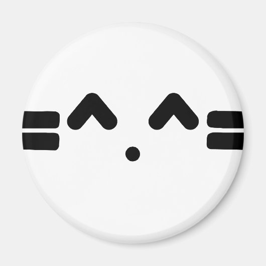 猫顔ニャーニャー子猫猫!! マグネット (正面)