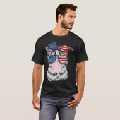 猫顔バブルガム7月4日Meowica独立 Tシャツ (正面フル)