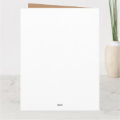 猫顔マイアラーム時計タビーキャット カード (裏面)