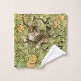 猫顔布 ウォッシュタオル