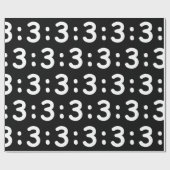 猫顔絵文字：3ラッピング紙 ラッピングペーパー (フラット)