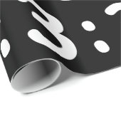 猫顔絵文字：3ラッピング紙 ラッピングペーパー (ロールコーナー)