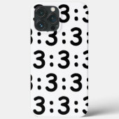 猫顔絵文字：3 Case-Mate iPhoneケース (裏面)