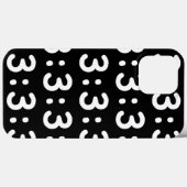 猫顔絵文字:3 Case-Mate iPhone Case Case-Mate iPhoneケース (裏面 (横))
