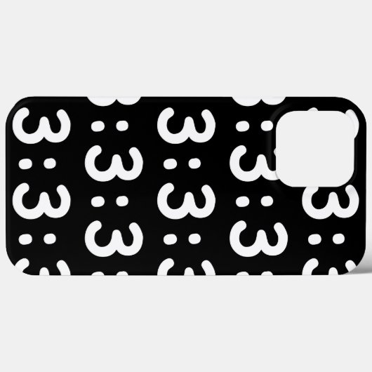 猫顔絵文字:3 Case-Mate iPhone Case Case-Mate iPhoneケース (裏面 (横))