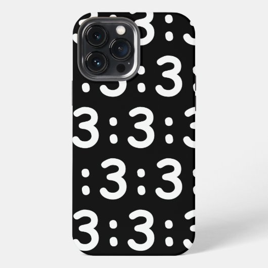 猫顔絵文字:3 Case-Mate iPhone Case iPhoneケース (裏面)