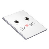 猫顔線スケッチ ノートブック (右側)