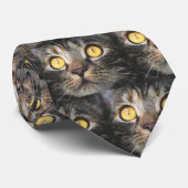 猫顔01 ネクタイ (ロール)
