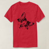 猫顔1 Tシャツ (デザイン正面)