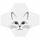 猫顔 サッカーボール (フラット)