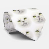 猫顔 ネクタイ (ロール)