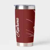 猫顔 パーソナライズされた 保温保冷タンブラー (右面)