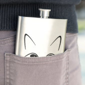 猫顔 フラスク (インサイチュ)