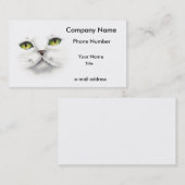 猫顔 名刺 (正面/裏面)