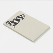 猫風変わりスカル仮面ゴシッお洒落ク ポストイット (アングル)