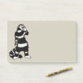 猫風変わりスカル仮面ゴシッお洒落ク ポストイット (デスク)