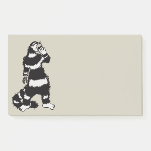 猫風変わりスカル仮面ゴシッお洒落ク ポストイット (正面)