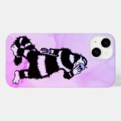 猫風変わりスカル仮面ゴシッお洒落ク Case-Mate iPhoneケース (裏面 (横))