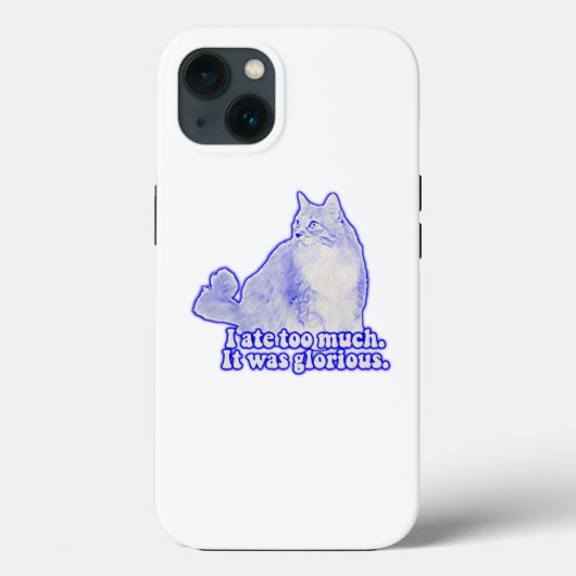 猫飼いさんと子猫愛好家のための「おこった猫」ミーム Case-Mate iPhoneケース (裏面)