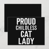 猫飼いて子供なしの猫好きママのための猫ママ 女性用猫飼いて ポストカード (正面/裏面)
