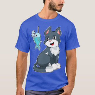 猫餌魚 Tシャツ