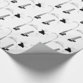 猫骨格 ラッピングペーパー (コーナー)