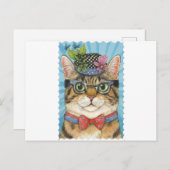 猫魅力的絵葉書 ポストカード (正面/裏面)