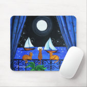 猫魔法夜Niteの魔法 マウスパッド (マウス)