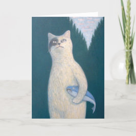 猫魚の友達 カード