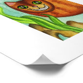 猫魚ポスタープリント ポスター (角)