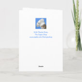 猫魚誕生日 カード (裏面)