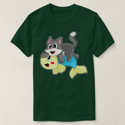 猫魚 Tシャツ (デザイン正面)