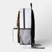 猫鮮やかの恵み プリントバックパック (右)