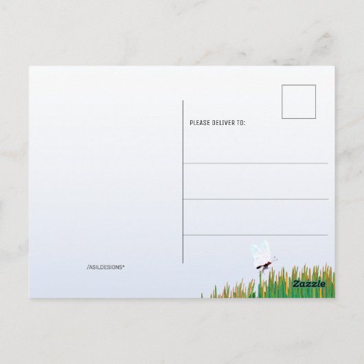 猫鳥園ありがとう ポストカード (裏面)