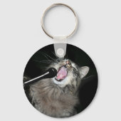 猫鳴き キーホルダー (正面)