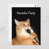 猫鳴き ポストカード (正面/裏面)