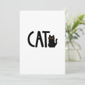 猫黒猫 招待状 (スタンド正面)