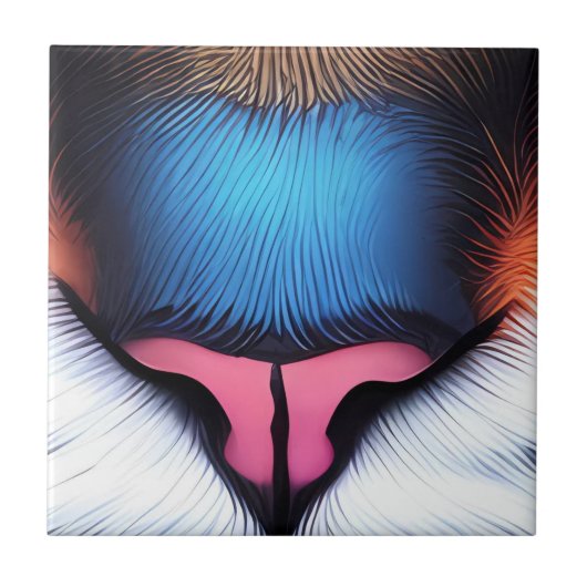 猫鼻タイルセラミックタイルセット タイル (正面)