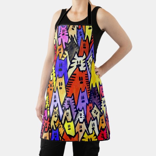 猫07エプロン エプロン (インサイチュ)