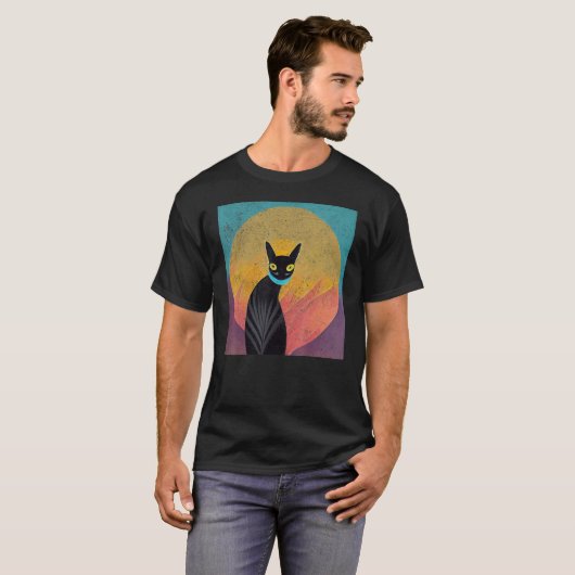 猫11 Tシャツ (正面フル)