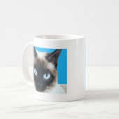 猫1 コーヒーマグカップ (正面左)