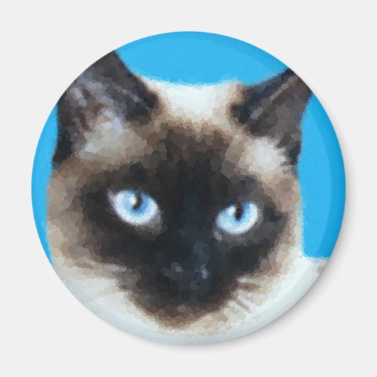 猫1 マグネット (正面)