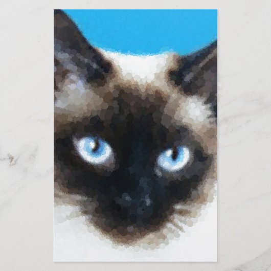 猫1 便箋 (正面)